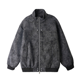 916-979-特P70无差价春装美式PU皮衣夹克双拉链头外套白底，男装夹克，星座916