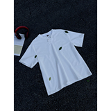 916-T152-特P28无差价夏装新款美式V领纽扣设计短袖T恤港风平铺，男装T恤，星座916