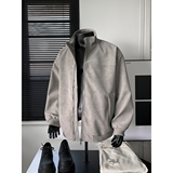 916-979-特P70无差价春装美式PU皮衣夹克双拉链头外套假模，男装夹克，星座916