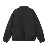 916-973-特70无差价春装新款哈灵顿百搭cleanfit夹克白底，男装夹克，星座916