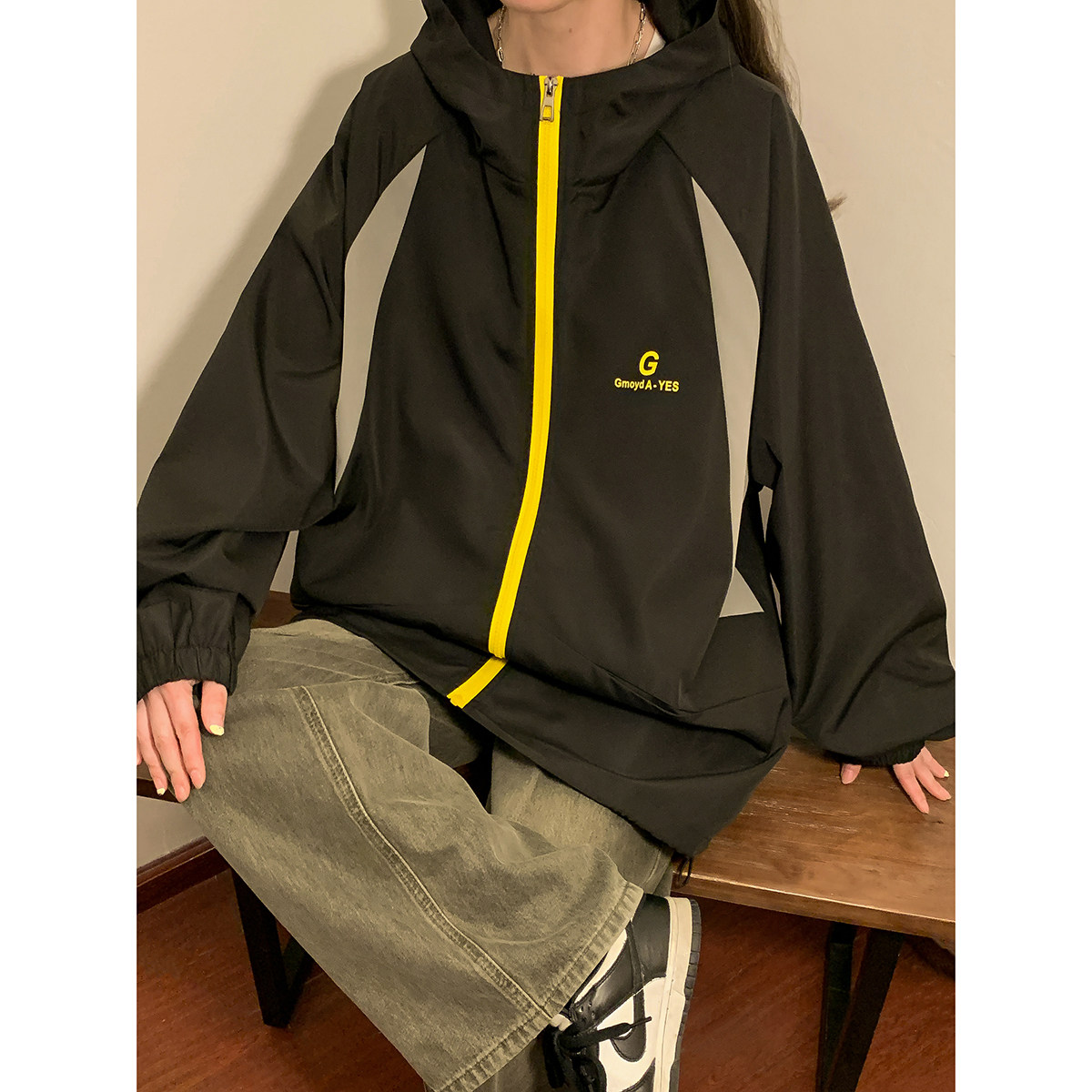 916-959-特P50无差价秋装冲锋衣美式大码连帽夹克中性M-5XL,男装夹克,星座916