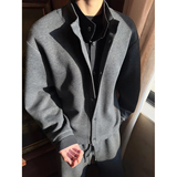 916-W98-特P60无差价重磅2026春装新款假两件卫衣【网图】，男装卫衣，星座916