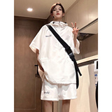 916-955-特P58无差价夏装连帽短袖T恤短裤大码套装中性M-5XL，男装牛仔裤，星座916