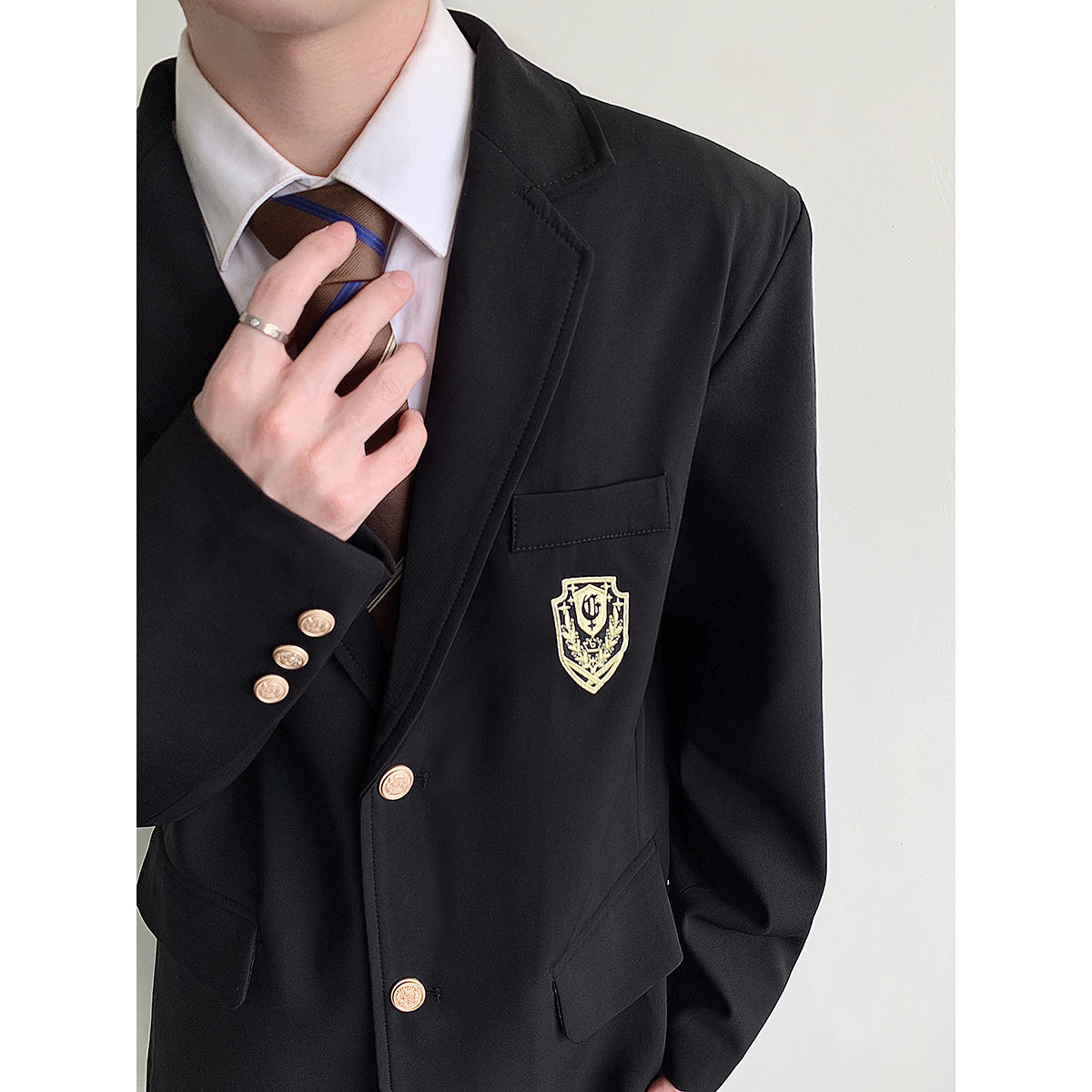 916-987-特P80无差价春装新款学院风小西装休闲西服港风，男装西服套装，星座916