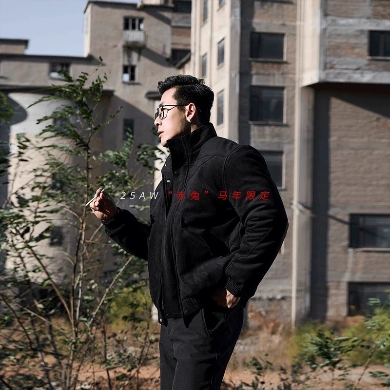 916-8001-特P120无差价赤兔棉衣马年限定美式麂皮绒棉衣网图,男装棉衣,星座916