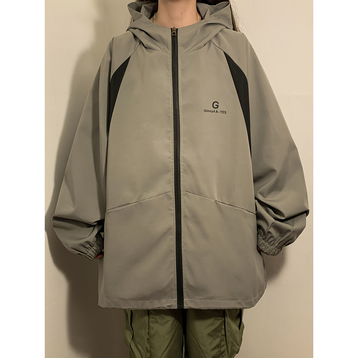 916-959-特P50无差价秋装冲锋衣美式大码连帽夹克中性M-5XL,男装夹克,星座916