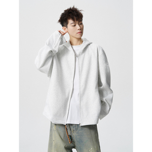 916-W96-特P68 加绒W96绒-特P78 深度库存正肩机车连帽卫衣无影墙，男装工装外套，星座916