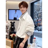 916-C71-特P52无差价深度库存2026春装假两件长袖衬衫【网图】，男装衬衫，星座916