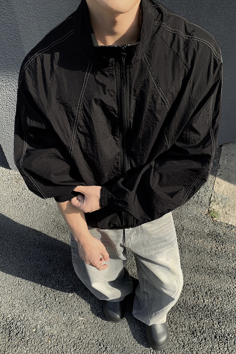 916-983-特P45无差价已爆夏装新款运动美式轻薄夹克防晒衣高街,男装夹克,星座916
