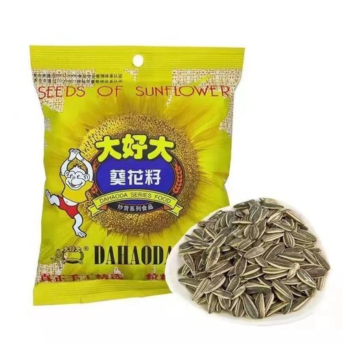 大好大葵花籽锡箔袋装奶油味100g