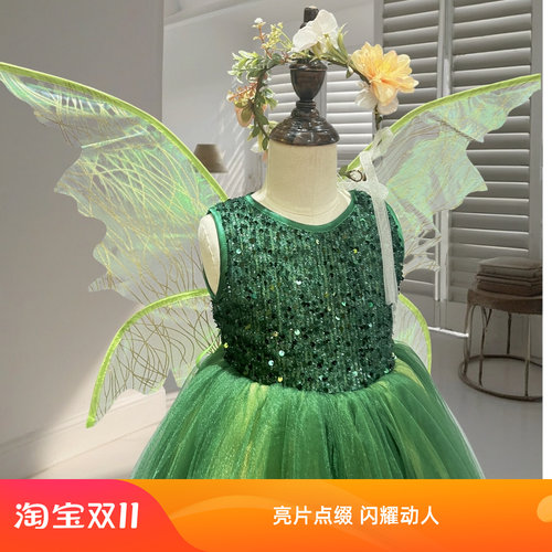 女童派对影楼走秀蓬蓬裙礼服