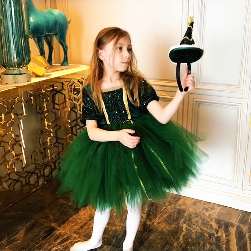 女童公主风演出服万圣节礼服