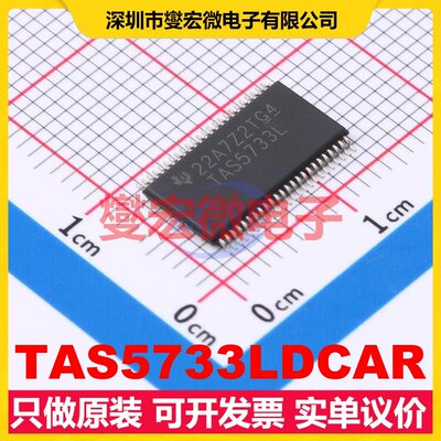 TAS5733LDCAR HTSSOP-48-EP-6.1mm 音频放大器芯片IC