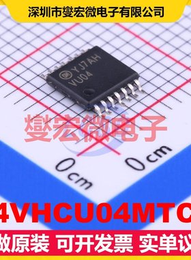 74VHCU04MTCX TSSOP-14 反相器芯片IC