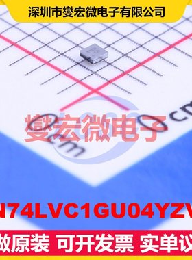 SN74LVC1GU04YZVR DSBGA-4 反相器芯片IC
