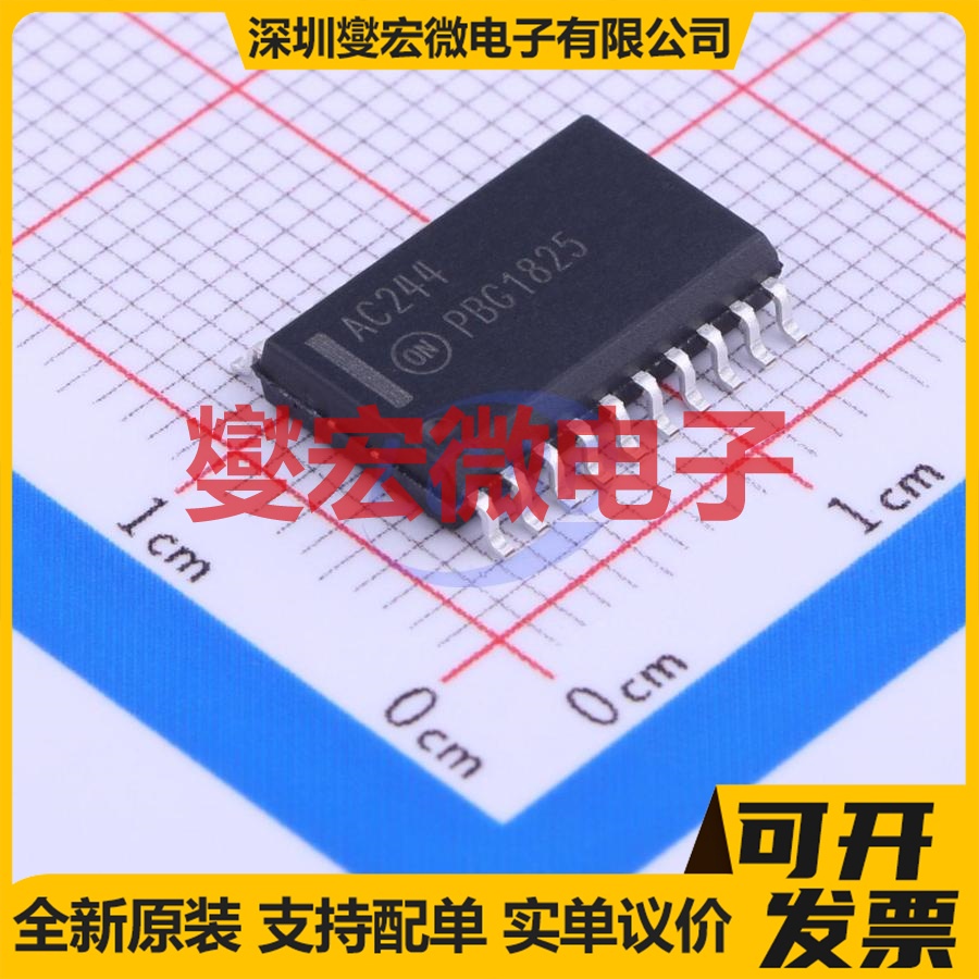 74AC244SCX SOIC-20 缓冲驱动收发器逻辑芯片IC