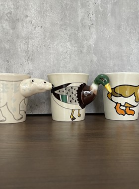 Humanmade杯子鸭子北极熊杯全新瑕疵不影响使用不退不换