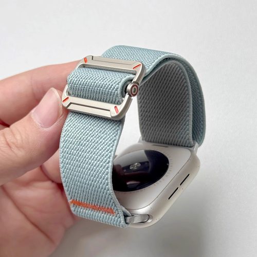 精织编织工装回环适用iWatch表带