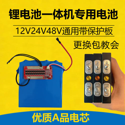 锂电一体电池组12V48V24V电池包