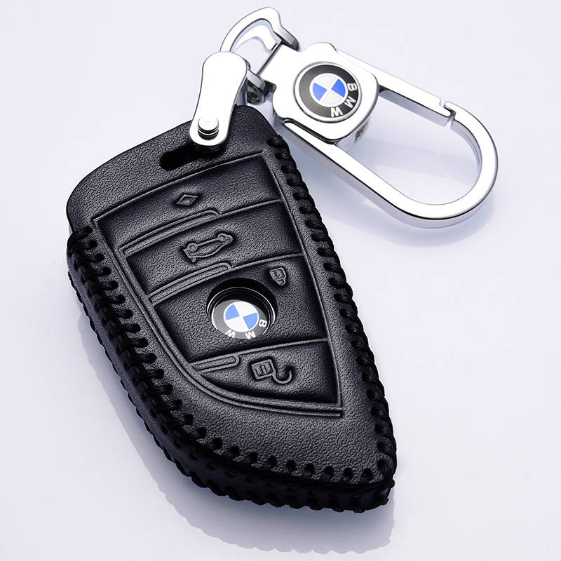 新BMW3系320li 325li 330li专用真皮钥匙包2021款钥匙套2019款扣