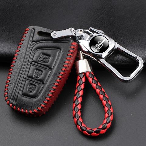 全新胜达格锐头层牛皮钥匙包套