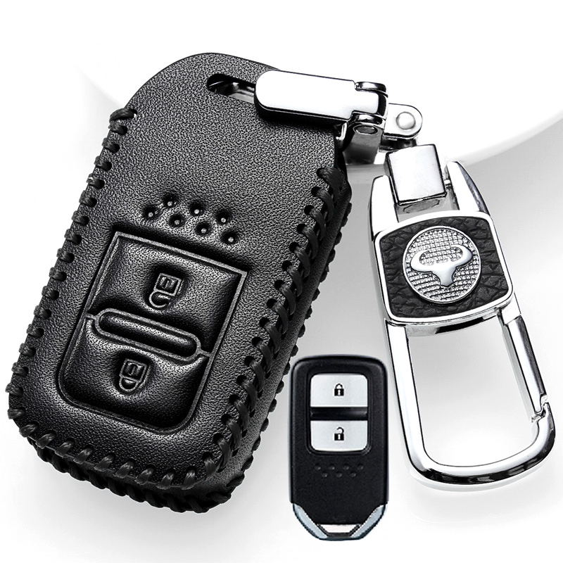 适用于本田XRV钥匙套东风本田XRV钥匙套XRV车钥匙扣XRV遥控钥匙包