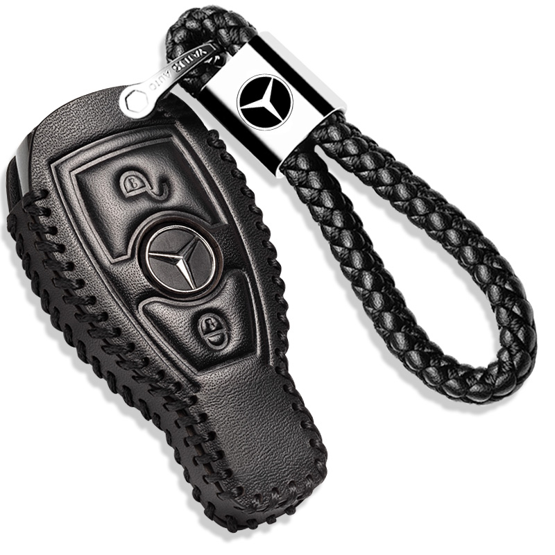 2020款奔驰A200l钥匙套真皮汽车钥匙包A级A180运动版B200进口B180