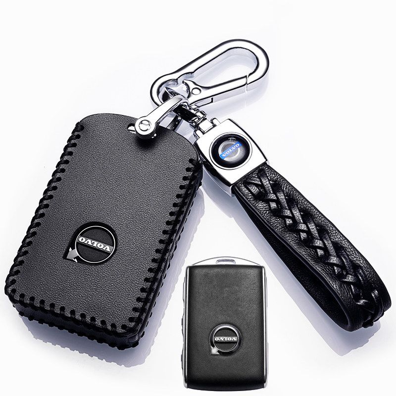 沃尔沃钥匙套2022款xc60用品xc40车s90 xc90包s60l汽车v40壳22扣