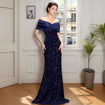 sexy birthday dress long maix party dress evening dress new