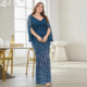 礼服裙性感长裙 maxi evening 大码 party dress plus size