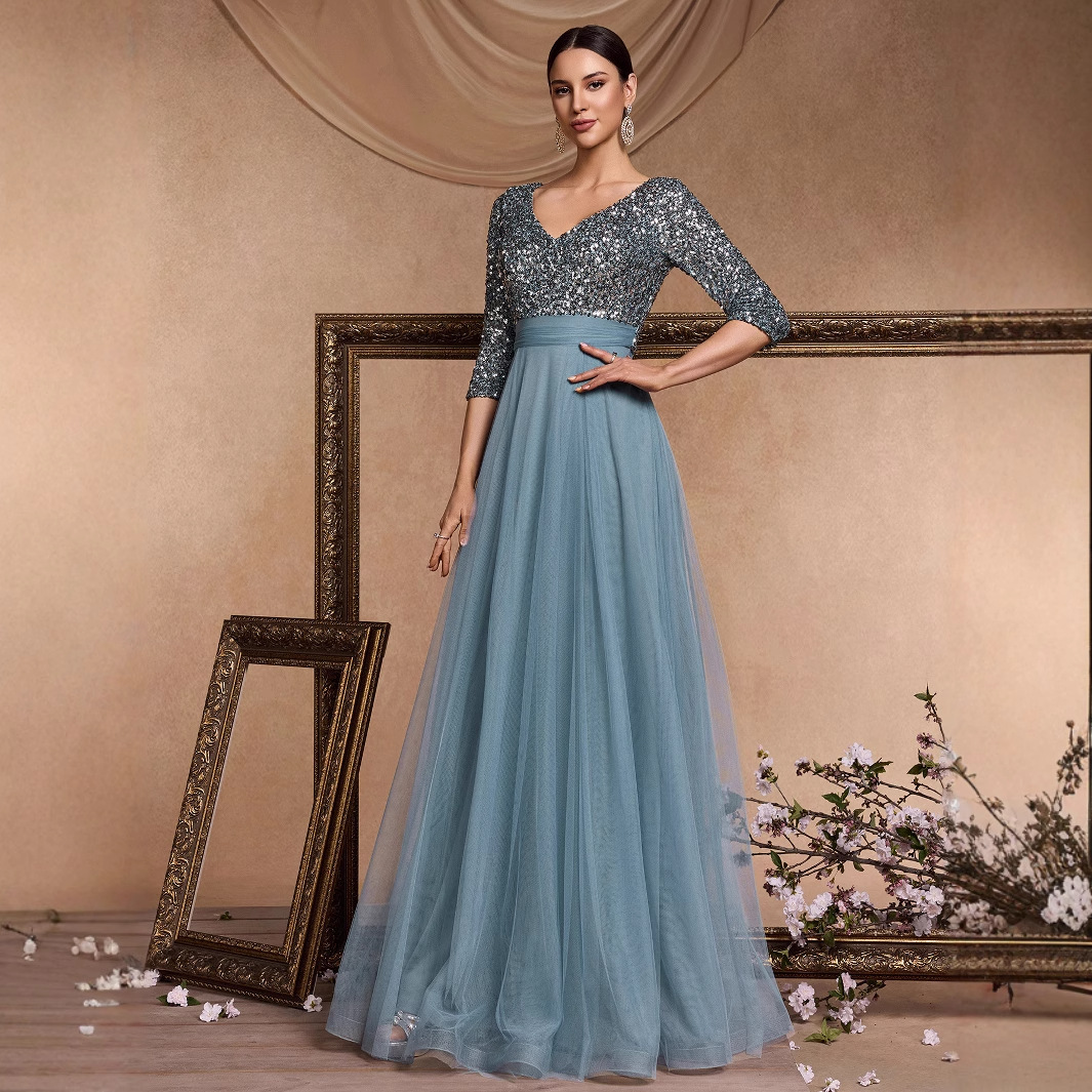 舞会晚礼服时尚派对礼服聚会鸡尾酒长裙 Cocktail dresses party