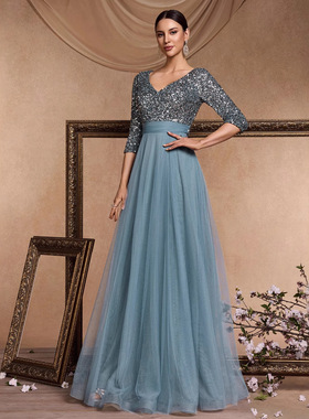 舞会晚礼服时尚派对礼服聚会鸡尾酒长裙 Cocktail dresses party