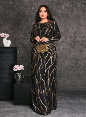 PLUS SIZE DRESS Women Elegant Evening Party Dress 4XL 礼服裙