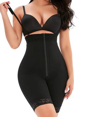 跨境塑身衣大码 butt lifter 高腰提臀裤肩带束身裤大码收腹裤女