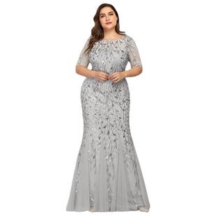 dress evening party 晚礼服裙长裙子 long dresses women sequin