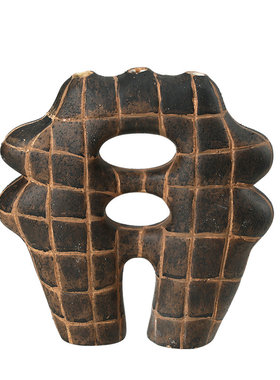 样板房现代创意极简异形几何陶瓷摆件花插电视柜售楼处装饰工艺品