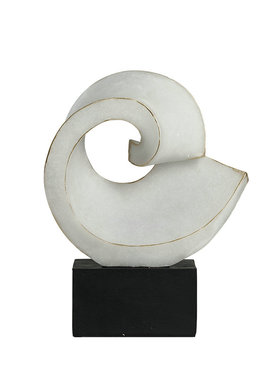 现代简约抽象几何异形树脂摆件样板间售楼处电视柜玄关装饰工艺品