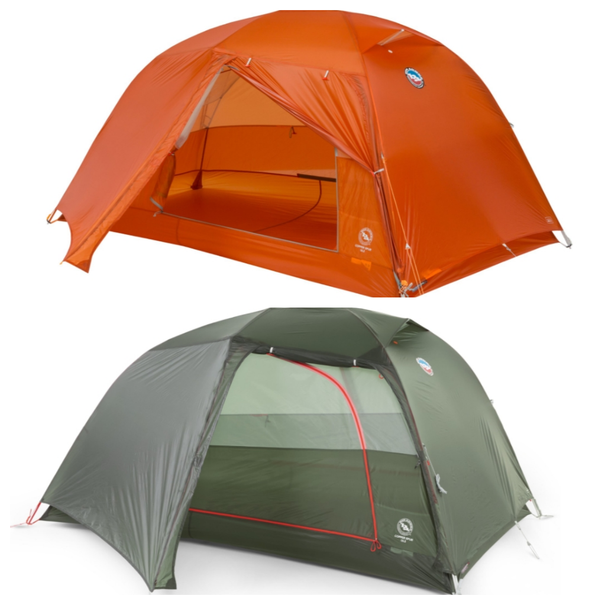 2025比格尼斯Big Agnes Copper Spur HV 1 2 3人新款马刺户外帐篷