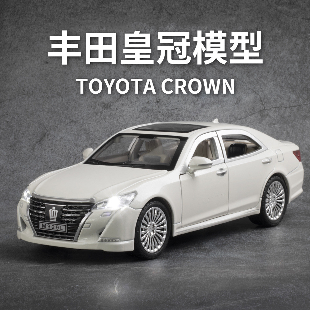 丰田124仿真合金摆件汽车模型