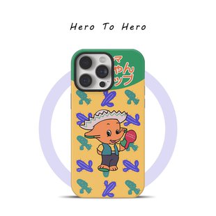 佐藤象 适用苹果17promax手机壳硬磁吸iPhone16新款原创15可爱超好看14卡通个性13华为OPPO小米15手机壳昭和