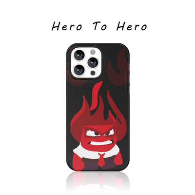 头脑特工队2怒怒 适用苹果17promax手机壳硬iPhone16新款菲林15小众高级感14软壳13卡通恶搞华为小米15手机壳