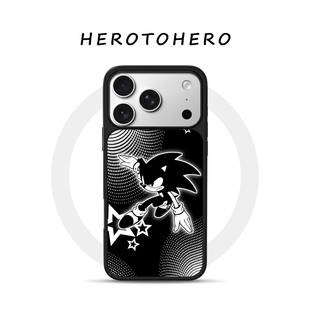 13潮酷个性 15小众高级14美式 12卡通手机壳防摔 适用苹果华为小米手机壳17promax磁吸iPhone16新款 刺猬索尼克