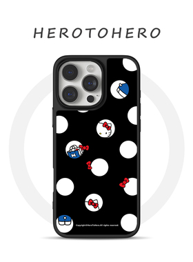 韩系ins波点hellokitty凯蒂猫 适用苹果华为小米手机壳iPhone17promax磁吸16超可爱15卡通14小众高级13手机壳