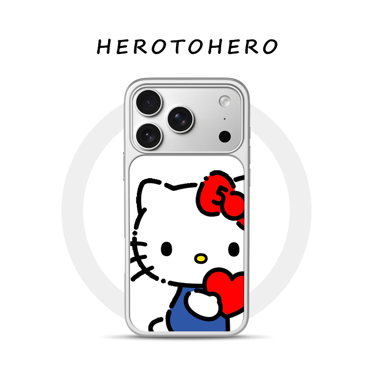 日韩ins哈喽Kitty猫适用苹果小米手机壳17promax磁吸