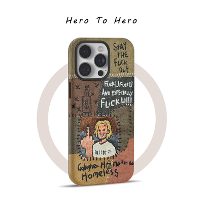 美剧无耻之徒Frank 适用苹果华为小米手机壳磁吸iPhone17promax新款16小众15拼接创意14周边13菲林手机壳全包
