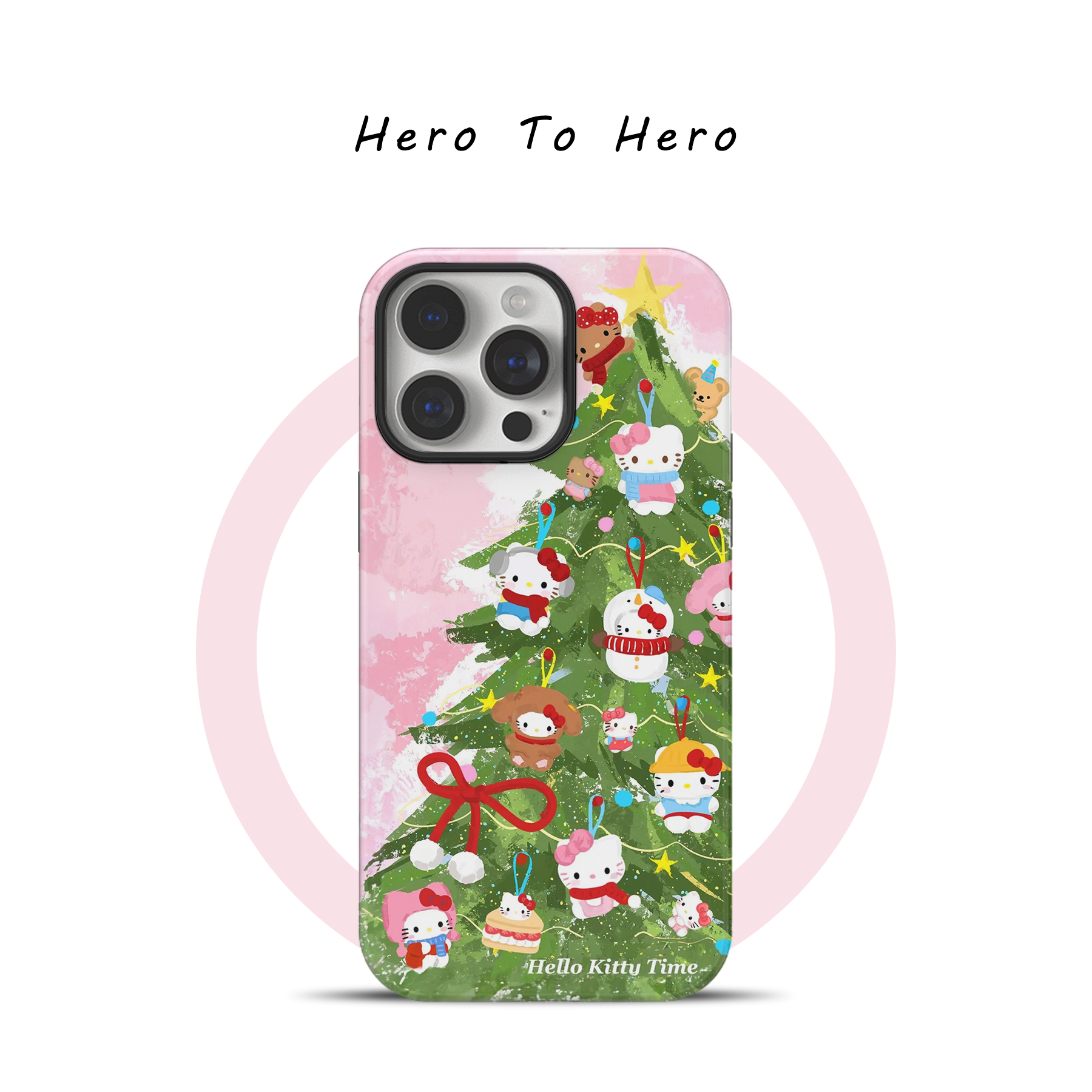 可爱冬日hellokitty凯蒂猫 适用苹果17promax手机壳磁吸iPhone16好看15高级14圣诞13华为OPPO小米手机壳少女