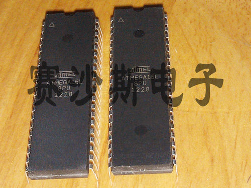 直插 ATMEGA16L-8PU AVR/8位单片机芯片16K闪存 DIP-40