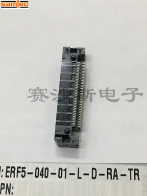SAMTEC申泰连接器ERF5-040-01-L-D-RA-TR 未税 原厂订货 货期2-4