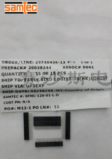 SFMC-120-01-L-D   SAMTEC美国进口申泰连接器