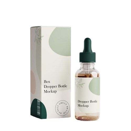 手提袋纸袋定制350gsm白卡纸化妆品包装盒个性化品牌LOGO护肤品包